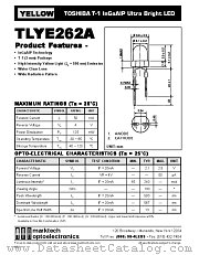 TLYE262A datasheet pdf Marktech Optoelectronics