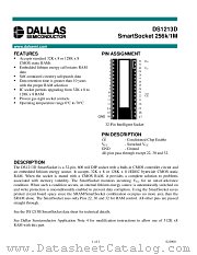 DS1213D datasheet pdf MAXIM - Dallas Semiconductor