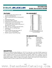 DS1249Y datasheet pdf MAXIM - Dallas Semiconductor