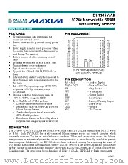 DS1345Y datasheet pdf MAXIM - Dallas Semiconductor