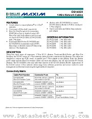 DS1402RP8 datasheet pdf MAXIM - Dallas Semiconductor