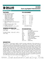 DS1808 datasheet pdf MAXIM - Dallas Semiconductor