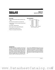 DS2114 datasheet pdf MAXIM - Dallas Semiconductor
