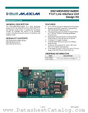DS2149DK datasheet pdf MAXIM - Dallas Semiconductor