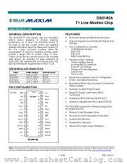 DS2182A datasheet pdf MAXIM - Dallas Semiconductor