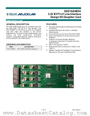 DS21Q348DK datasheet pdf MAXIM - Dallas Semiconductor
