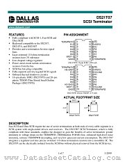 DS21T07 datasheet pdf MAXIM - Dallas Semiconductor