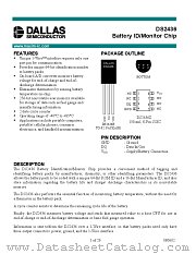 DS2436 datasheet pdf MAXIM - Dallas Semiconductor
