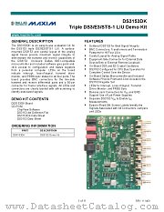 DS3153DK datasheet pdf MAXIM - Dallas Semiconductor
