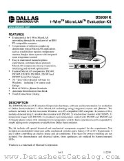 DS9091K datasheet pdf MAXIM - Dallas Semiconductor