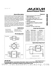 ICM7555 datasheet pdf MAXIM - Dallas Semiconductor