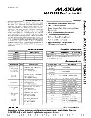 MAX1193EVKIT datasheet pdf MAXIM - Dallas Semiconductor