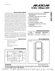 MAX1426 datasheet pdf MAXIM - Dallas Semiconductor