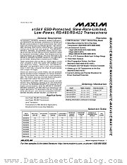 MAX1487E datasheet pdf MAXIM - Dallas Semiconductor