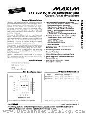 MAX1542 datasheet pdf MAXIM - Dallas Semiconductor
