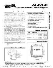 MAX1584 datasheet pdf MAXIM - Dallas Semiconductor