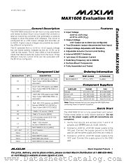 MAX1606EVKIT datasheet pdf MAXIM - Dallas Semiconductor