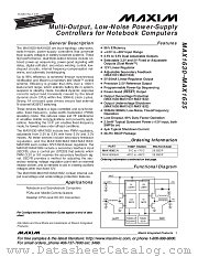 MAX1635 datasheet pdf MAXIM - Dallas Semiconductor