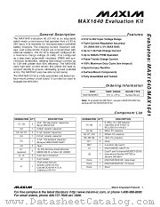 MAX1640EVKIT datasheet pdf MAXIM - Dallas Semiconductor