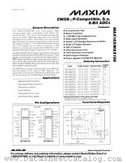 MAX166 datasheet pdf MAXIM - Dallas Semiconductor