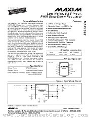 MAX1692 datasheet pdf MAXIM - Dallas Semiconductor