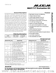 MAX1717EVKIT datasheet pdf MAXIM - Dallas Semiconductor