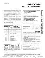 MAX1733EVKIT datasheet pdf MAXIM - Dallas Semiconductor