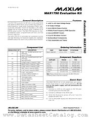 MAX1790EVKIT datasheet pdf MAXIM - Dallas Semiconductor