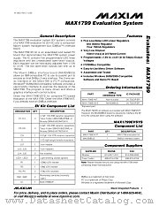 MAX1799EVSYS datasheet pdf MAXIM - Dallas Semiconductor