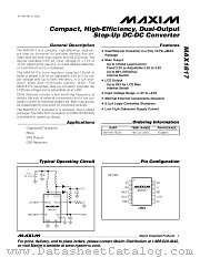 MAX1817 datasheet pdf MAXIM - Dallas Semiconductor