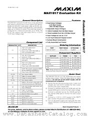 MAX1817EVKIT datasheet pdf MAXIM - Dallas Semiconductor