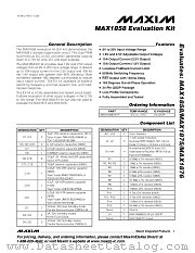 MAX1858EVKIT datasheet pdf MAXIM - Dallas Semiconductor