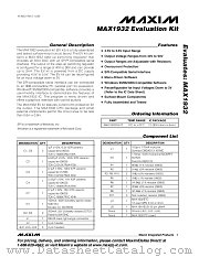 MAX1932EVKIT datasheet pdf MAXIM - Dallas Semiconductor