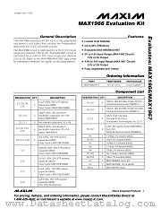 MAX1966EVKIT datasheet pdf MAXIM - Dallas Semiconductor
