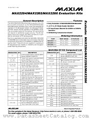 MAX2265EVKIT datasheet pdf MAXIM - Dallas Semiconductor
