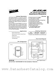 MAX2452 datasheet pdf MAXIM - Dallas Semiconductor