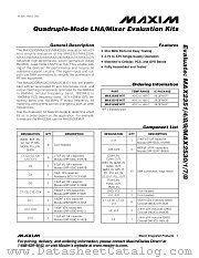 MAX2538EVKIT datasheet pdf MAXIM - Dallas Semiconductor