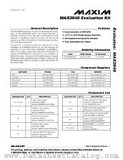 MAX2648EVKIT datasheet pdf MAXIM - Dallas Semiconductor