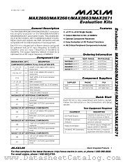 MAX2671EVKIT datasheet pdf MAXIM - Dallas Semiconductor