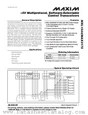 MAX3175 datasheet pdf MAXIM - Dallas Semiconductor