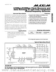 MAX3270 datasheet pdf MAXIM - Dallas Semiconductor