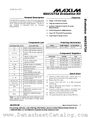 MAX3272AEVKIT datasheet pdf MAXIM - Dallas Semiconductor