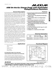 MAX3353E datasheet pdf MAXIM - Dallas Semiconductor