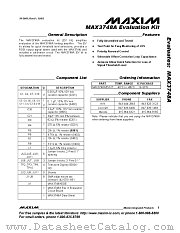 MAX3748AEVKIT datasheet pdf MAXIM - Dallas Semiconductor
