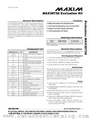 MAX3873AEVKIT datasheet pdf MAXIM - Dallas Semiconductor
