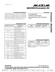 MAX3950EVKIT datasheet pdf MAXIM - Dallas Semiconductor