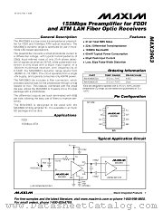 MAX3963 datasheet pdf MAXIM - Dallas Semiconductor