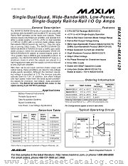 MAX4122 datasheet pdf MAXIM - Dallas Semiconductor