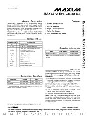 MAX4213EVKIT datasheet pdf MAXIM - Dallas Semiconductor