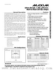 MAX4294 datasheet pdf MAXIM - Dallas Semiconductor